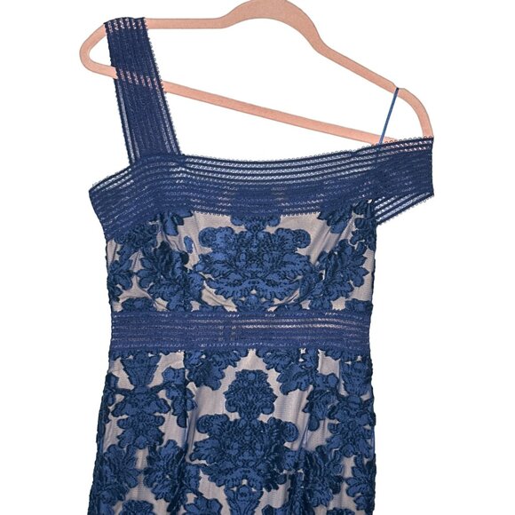 Alice McCall Magic Moonlight Blue Floral Lace Velvet Formal Dress Womens 6 - Picture 6 of 12